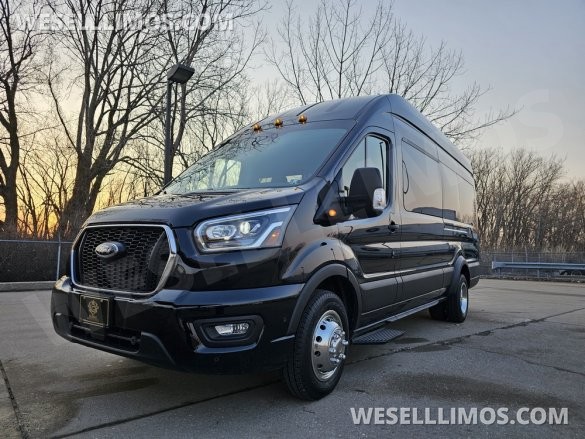2023 Global Motor Coach Ford Transit Limo - Only 2,900 Miles