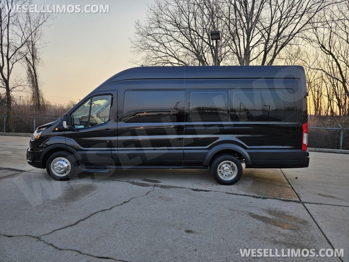 Photo of Limo Bus for sale: 2023 Ford Transit 350 Dual Rear Wheels 264" by Global Motor Coach