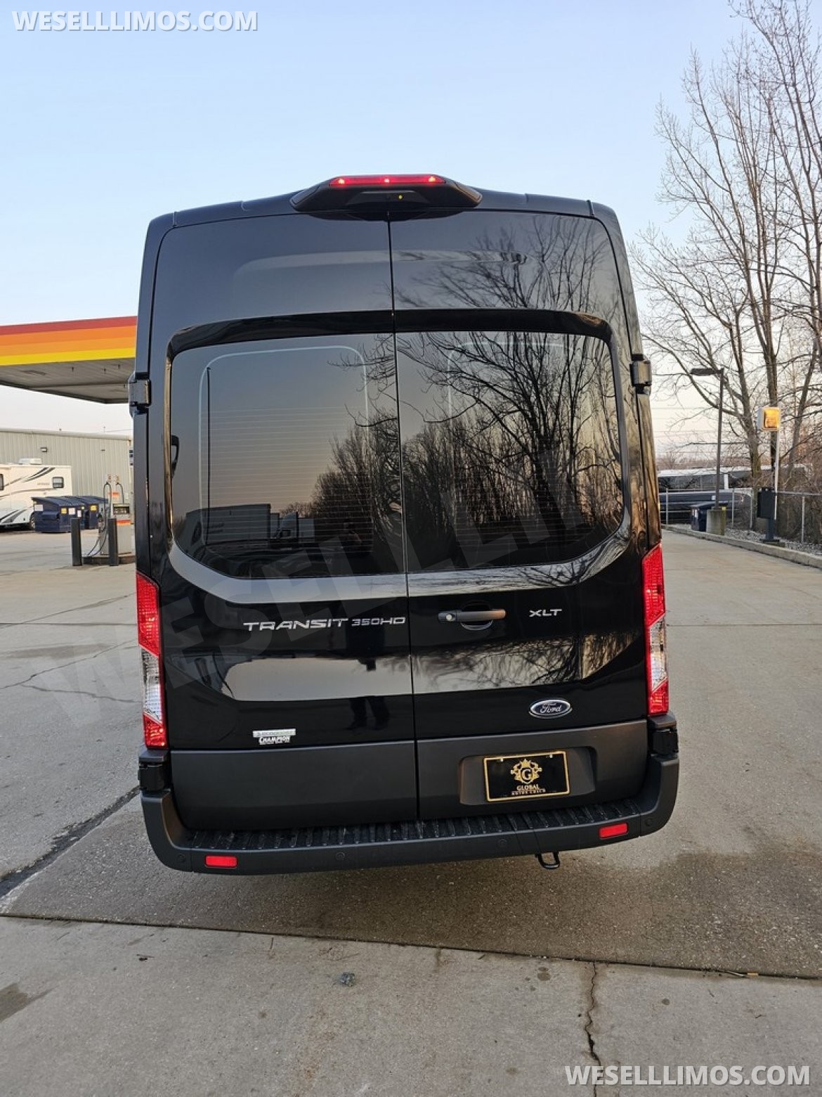 Photo of Limo Bus for sale: 2023 Ford Transit 350 Dual Rear Wheels 264" by Global Motor Coach