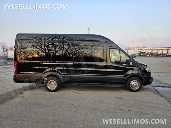 2023 Global Motor Coach Ford Transit Limo - Only 2,900 Miles