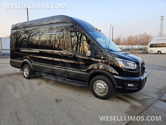 2023 Global Motor Coach Ford Transit Limo - Only 2,900 Miles