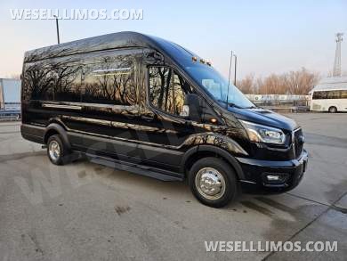 2023 Global Motor Coach Ford Transit Limo - Only 2,900 Miles