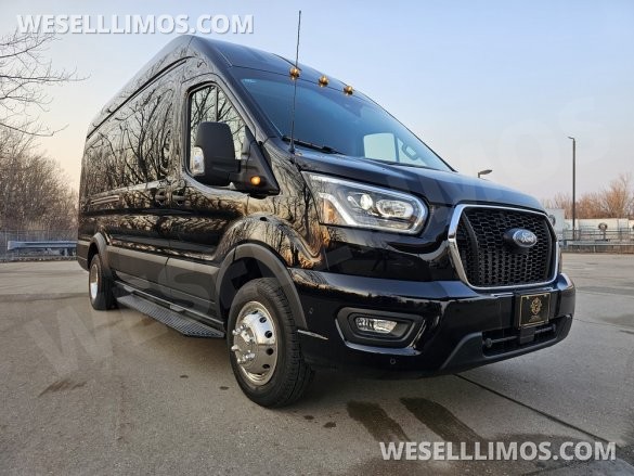 2023 Global Motor Coach Ford Transit Limo - Only 2,900 Miles