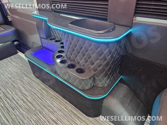 2023 Global Motor Coach Ford Transit Limo - Only 2,900 Miles