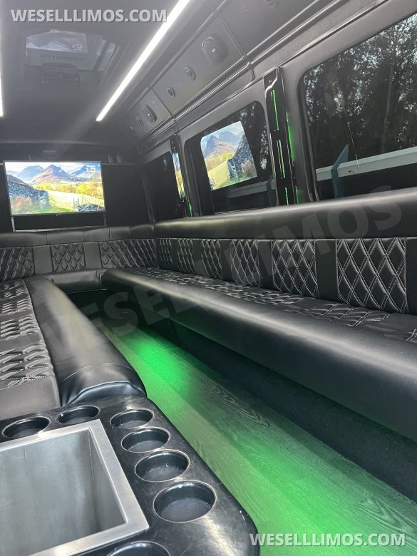 2014 Meridian  Mercedes-Benz Sprinter  Limo Bus