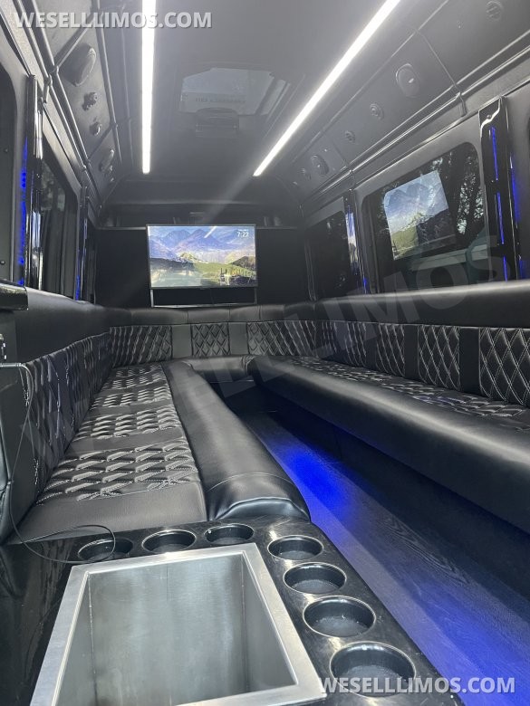 2014 Meridian  Mercedes-Benz Sprinter  Limo Bus