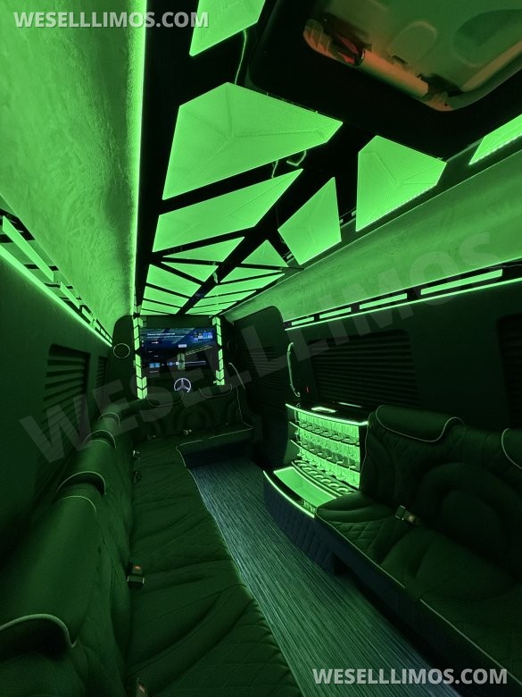 14 Passenger Limousine Mercedes-Benz Sprinter