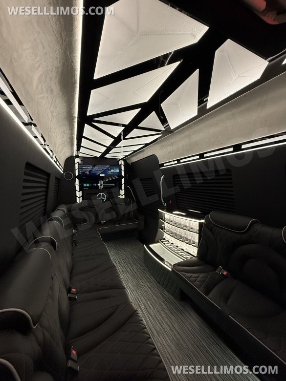 14 Passenger Limousine Mercedes-Benz Sprinter