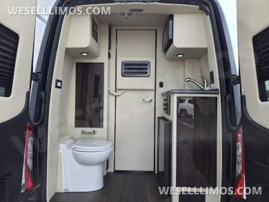 2026 Midwest Automotive Designs Mercedes-Benz Luxe Cruiser 8 Passenger - Rear Bathroom