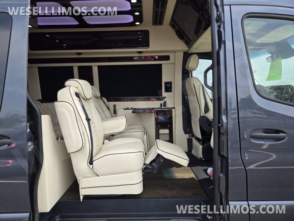 2026 Midwest Automotive Designs Mercedes-Benz Luxe Cruiser 8 Passenger - Rear Bathroom