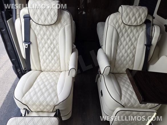 2026 Midwest Automotive Designs Mercedes-Benz Luxe Cruiser 8 Passenger - Rear Bathroom