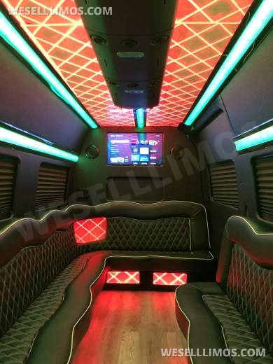 2024 Mercedes-Benz Sprinter party bus limo  Limo Bus