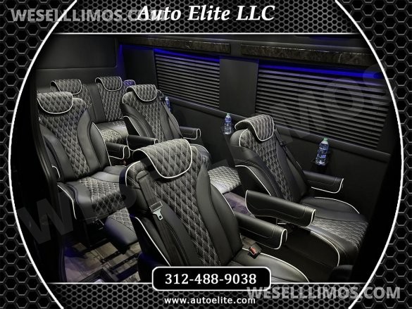 2023 Auto Elite Road Liner 737 9 Passenger Massive Trunk Mercedes-Benz Sprinter
