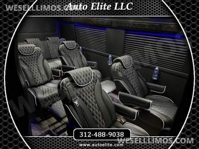 2023 Auto Elite Road Liner 737 9 Passenger Massive Trunk Mercedes-Benz Sprinter