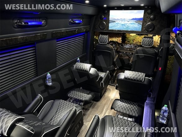 2023 Auto Elite Road Liner 737 9 Passenger Massive Trunk Mercedes-Benz Sprinter