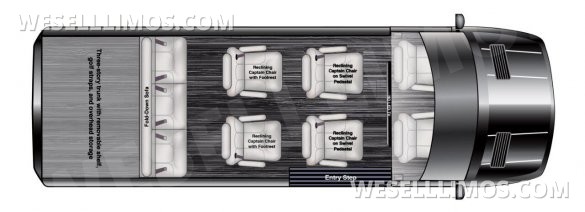 2023 Auto Elite Road Liner 737 9 Passenger Massive Trunk Mercedes-Benz Sprinter