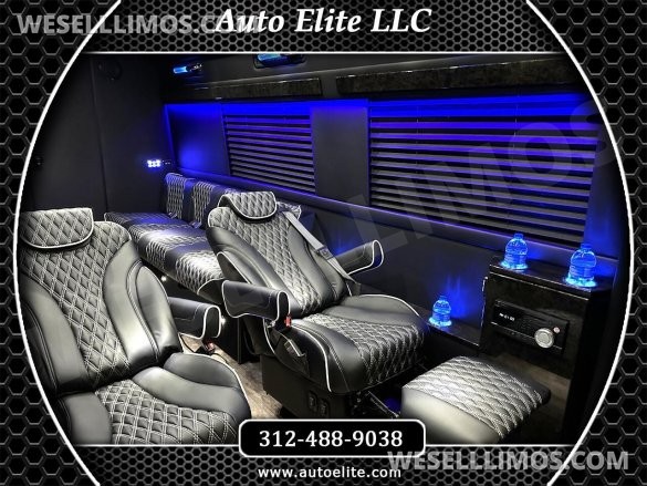 2024 Auto Elite Elite Cruiser 12 Passenger Removable Bathroom Mercedes-Benz Sprinter
