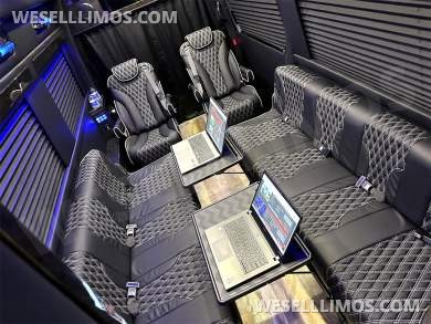 2024 Auto Elite Elite Cruiser 12 Passenger Removable Bathroom Mercedes-Benz Sprinter