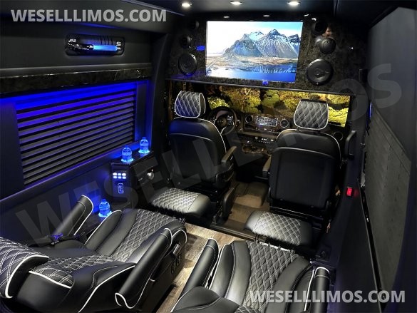 2024 Auto Elite Elite Cruiser 12 Passenger Removable Bathroom Mercedes-Benz Sprinter