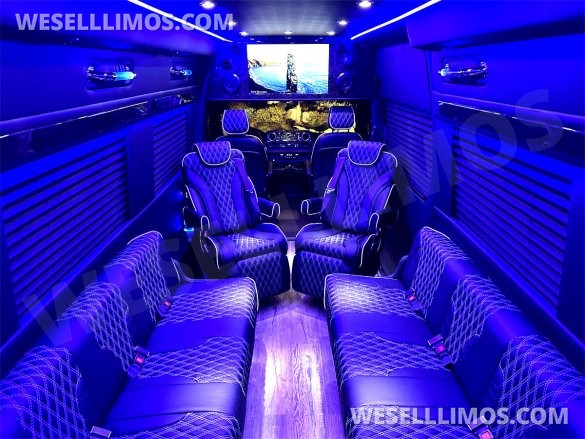 2024 Auto Elite Elite Cruiser 12 Passenger Removable Bathroom Mercedes-Benz Sprinter