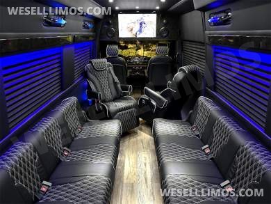 2024 Auto Elite Elite Cruiser 12 Passenger Removable Bathroom Mercedes-Benz Sprinter