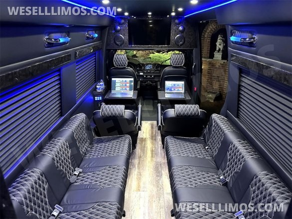 2024 Auto Elite Elite Cruiser 12 Passenger Removable Bathroom Mercedes-Benz Sprinter
