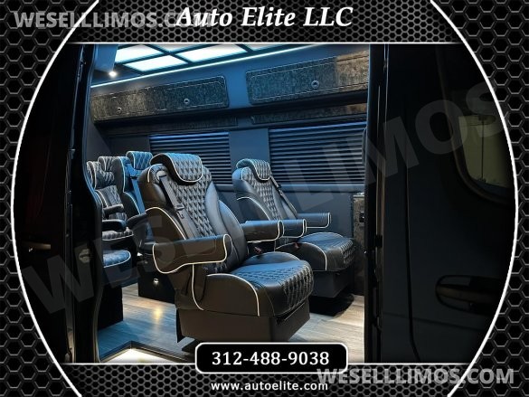 2024 Auto Elite Elite Voyager 10 Passenger with Removable Bathroom Mercedes-Benz Sprinter