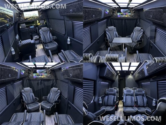 2024 Auto Elite Elite Voyager 10 Passenger with Removable Bathroom Mercedes-Benz Sprinter