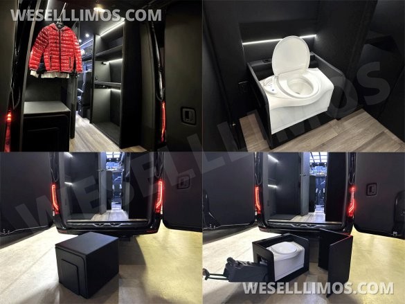 2024 Auto Elite Elite Voyager 10 Passenger with Removable Bathroom Mercedes-Benz Sprinter