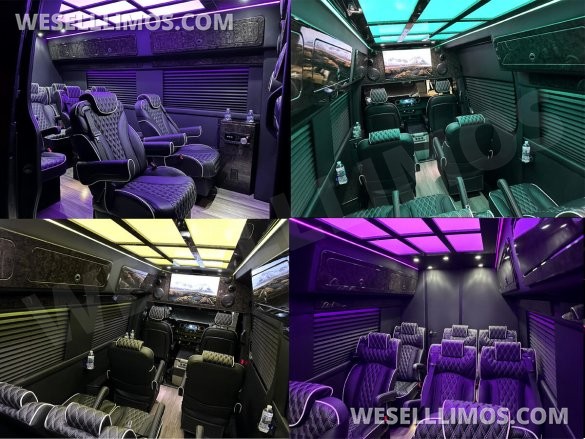 2024 Auto Elite Elite Voyager 10 Passenger with Removable Bathroom Mercedes-Benz Sprinter