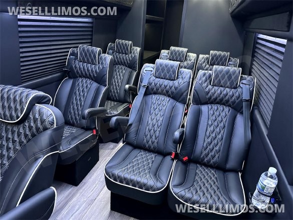 2024 Auto Elite Elite Voyager 10 Passenger with Removable Bathroom Mercedes-Benz Sprinter