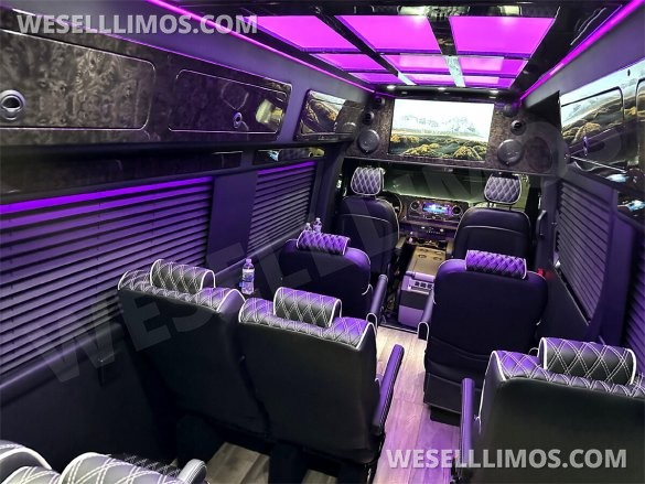2024 Auto Elite Elite Voyager 10 Passenger with Removable Bathroom Mercedes-Benz Sprinter