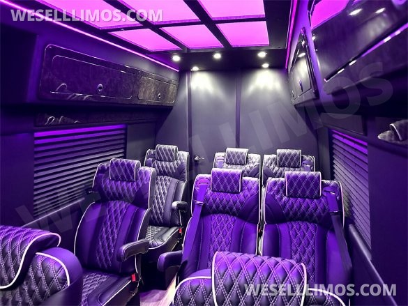 2024 Auto Elite Elite Voyager 10 Passenger with Removable Bathroom Mercedes-Benz Sprinter