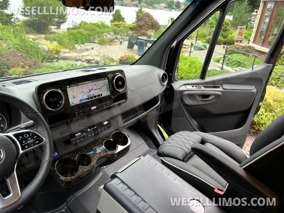 2024 Auto Elite Elite Voyager 10 Passenger with Removable Bathroom Mercedes-Benz Sprinter