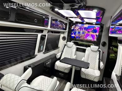 2025 Auto Elite Eco Revolution Limousine 10 Pass AMG Trim Mercedes-Benz Sprinter
