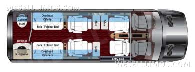 2025 Auto Elite Eco Revolution Limousine 10 Pass AMG Trim Mercedes-Benz Sprinter
