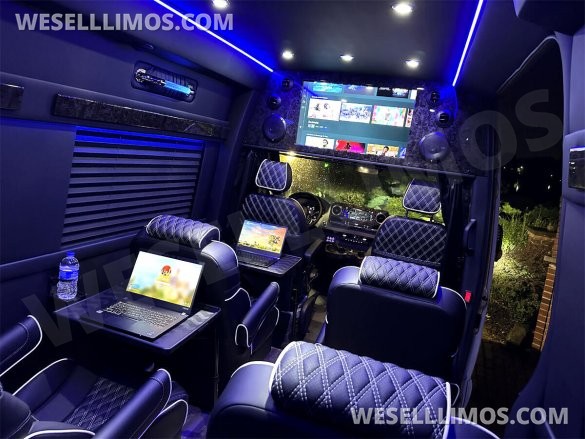 2024 Phantom Trim Auto Elite Touring Coach 14 Passenger Mercedes-Benz Sprinter