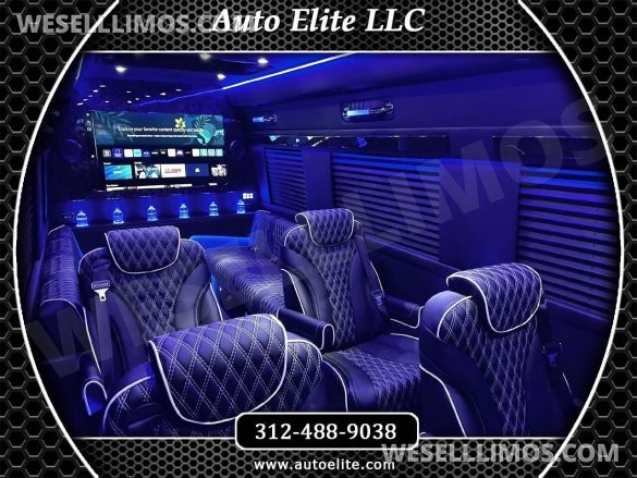 2024 Phantom Trim Auto Elite Touring Coach 14 Passenger Mercedes-Benz Sprinter