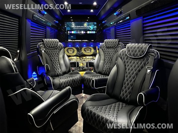 2024 Phantom Trim Auto Elite Touring Coach 14 Passenger Mercedes-Benz Sprinter