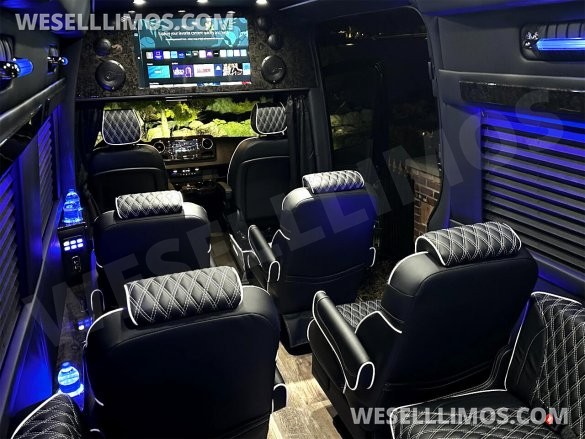 2024 Phantom Trim Auto Elite Touring Coach 14 Passenger Mercedes-Benz Sprinter