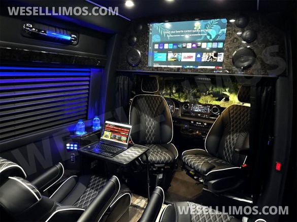 2024 Phantom Trim Auto Elite Touring Coach 14 Passenger Mercedes-Benz Sprinter