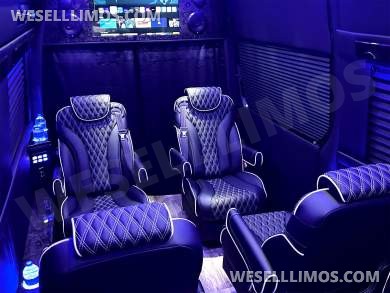 2024 Phantom Trim Auto Elite Touring Coach 14 Passenger Mercedes-Benz Sprinter