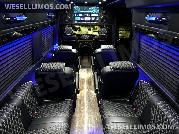 2024 Phantom Trim Auto Elite Touring Coach 14 Passenger Mercedes-Benz Sprinter