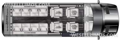 2024 Phantom Trim Auto Elite Touring Coach 14 Passenger Mercedes-Benz Sprinter