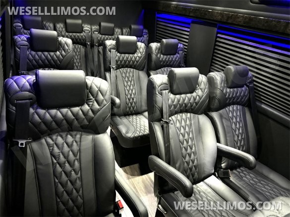 2024 Auto Elite 15 Passenger Coach Large Legroom Mercedes-Benz Sprinter