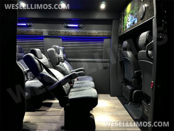2024 Auto Elite 15 Passenger Coach Large Legroom Mercedes-Benz Sprinter