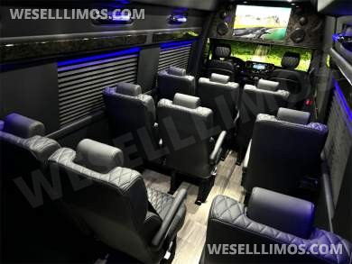 2024 Auto Elite 15 Passenger Coach Large Legroom Mercedes-Benz Sprinter