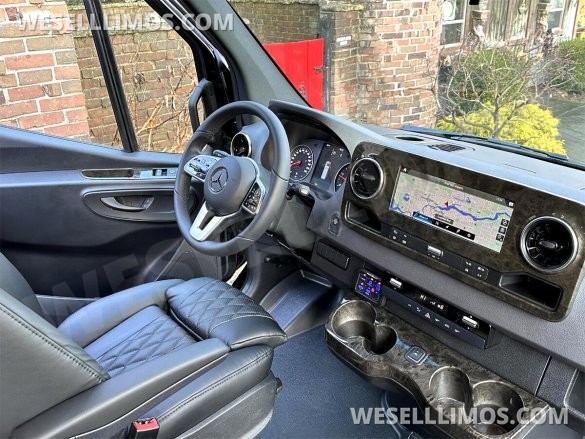 2024 Auto Elite 15 Passenger Coach Large Legroom Mercedes-Benz Sprinter