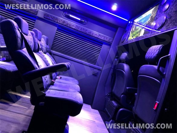 2024 Auto Elite 15 Passenger Coach Large Legroom Mercedes-Benz Sprinter