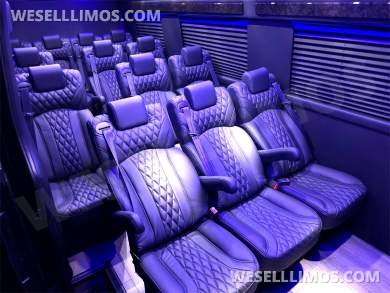 2024 Auto Elite 15 Passenger Coach Large Legroom Mercedes-Benz Sprinter